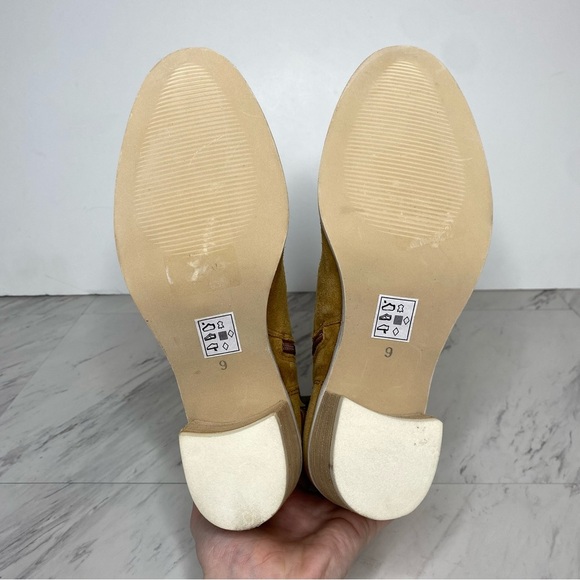 New! Crevo Jade Sand Suede Stacked Heel Bootie 9 - Picture 13 of 14